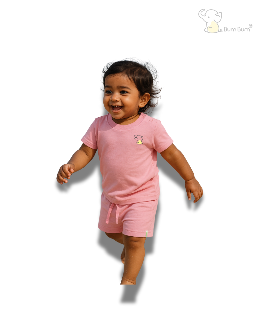 Unisex Co-Ords Set – Pastel Pink