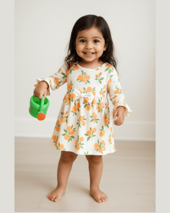Tutty fruity - Bell Sleeved Frock