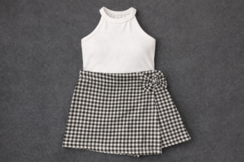 Mini Mono Skort Set